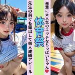 体育祭 〜先輩に大人気のエッチ大好きちっぱいちゃん！先生の前でも露出して個人成績アップを図る〜(えちえち研究所) [d_339688]