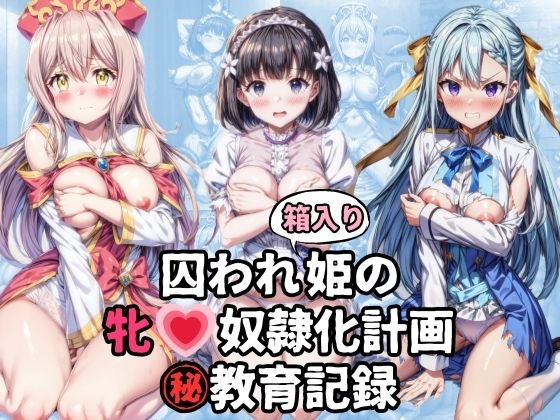 囚われ箱入り姫の牝奴●化計画 教育記録(絵心あいのAI生成アトリエ) [d_339764]