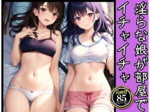 淫らなJKが部屋の中でイチャイチャ写真集85枚(おやすみCAちゃん) [d_340074]