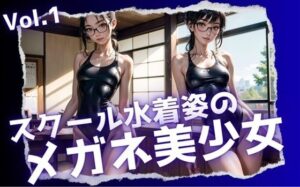 スクール水着姿のメガネ美少女Vol.1(Heaven) [d_340287]