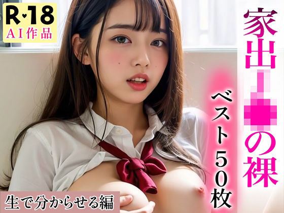 【R18写真集】家出J●の裸。ベスト50枚〜生で分からせる編〜(フェチマニア) [d_340566]