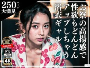 お祭の高揚感で性欲もどんどんアップさせちゃう浴衣ギャル(YNHC) [d_341369]