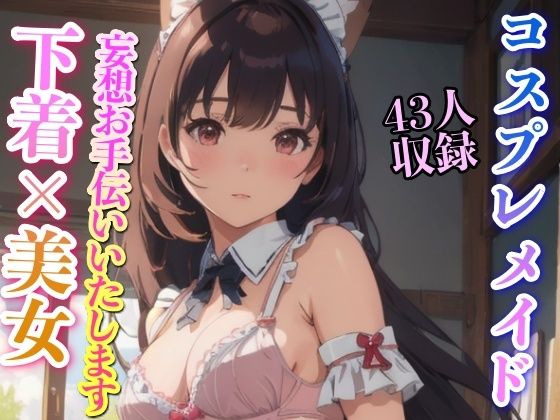コスプレメイド 下着×美女 妄想お手伝いします 43人収録(あにめくらぶ) [d_342005]