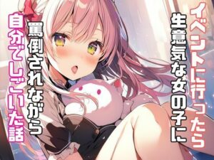 イベントに行ったら生意気な女の子に罵倒されながら自分でしごいた話(リアトリス) [d_342347]