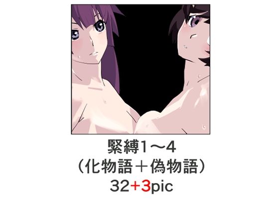 緊縛1〜4（化物語＋偽物語）(きゅうり夫人) [d_342556]