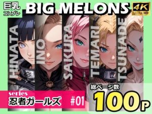 BIG MELONS series忍者ガールズ ＃01(びっくめろん) [d_342684]
