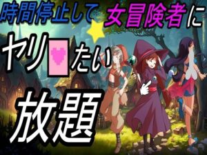 時間停止して女冒険者にヤリたい放題(えちえちげーむず) [d_345012]