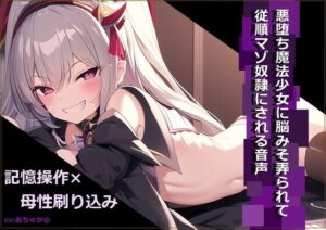 悪堕ち魔法少女に脳みそ弄られて従順マゾ奴●にされる音声(となりたつ) [d_346618]