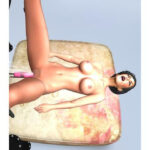 2穴バイブ拷問 潮、涙、白目、失神、失禁、泡吹き(ナナのキャットファイティング) [d_351936]