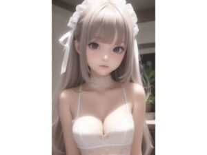 純白の美少女AIイラスト集リアル6(AIイラスト冒険者) [d_266393]