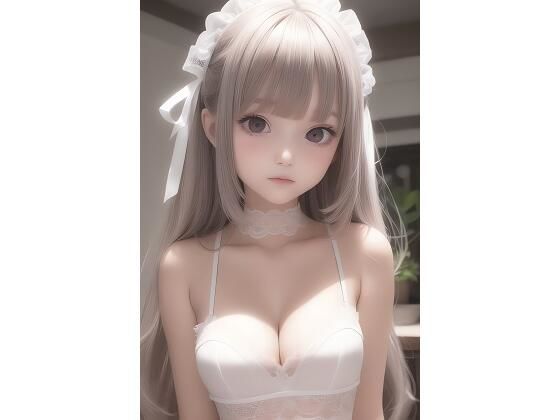 純白の美少女AIイラスト集リアル6(AIイラスト冒険者) [d_266393]