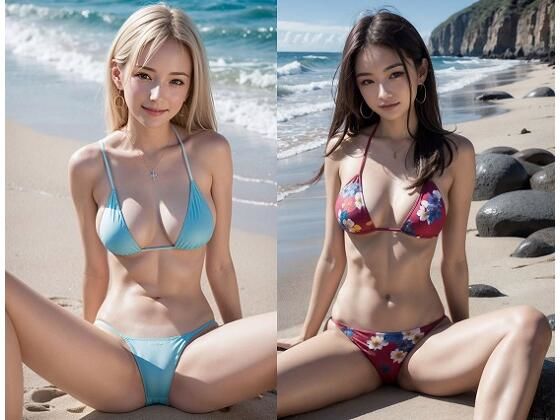 【4K】巨乳ビキニ女子 296枚(秋野美女研究所) [d_302311]