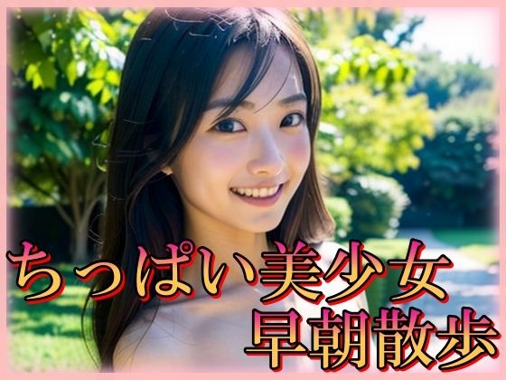 ちっぱい美少女早朝散歩(とろとろプリン) [d_340913]