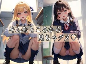 そんなところから見ちゃダメ 〜卑猥なパンチラ少女〜(ミルクキング3) [d_341032]