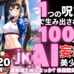 1つの呪文で生み出された100人のAI妄想美少女-9【運動場で何（ナニ）する？ 体操服女子編】(AIヒロイン研究会) [d_342739]