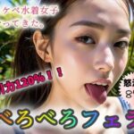 ＜ドスケベ水着女子がやってきた。＞吸引力120％！！べろべろフェラ「怒涛の87p」(踊り場ピンキー) [d_343053]