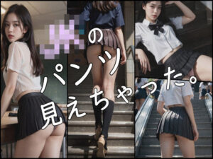 JKのパンツ見えちゃった。(AI Library) [d_343908]