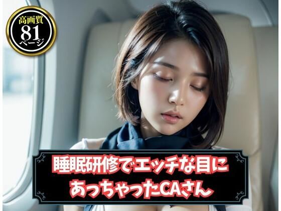 睡眠研修でエッチな目にあっちゃったCAさん(AIロマンティック) [d_344185]