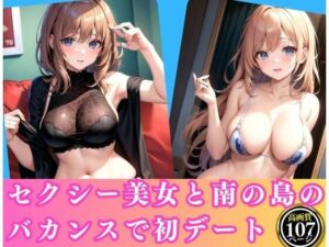 セクシー美女と南の島のバカンスで初デート(AIハッピー) [d_344193]
