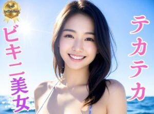 テカテカ巨乳ビキニ美女〜真夏の撮影会とポロリ〜淫臭が染み込んだ体2(巨乳美女) [d_344281]