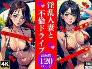 淫乱人妻と不倫ドライブ(AI美女LABO.8) [d_344414]