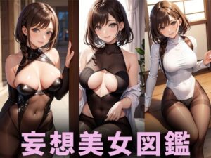 ぴちぴちスーツ美女【妄想イラスト美女図鑑vol.55】(AIイラスト美女研究所) [d_344647]