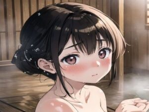 大好きなお兄ちゃんと温泉に入ったけど途中から恥ずかしくなる女子大生の妹(MIKIMIKI) [d_344706]