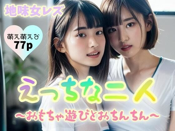 【地味女レズ】えっちな二人〜おもちゃ遊びとおちんちん〜【77p】(夜行三輪車) [d_345345]