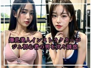 爆乳美人インストラクターがジム初心者の男を次々誘惑(AIの悪戯) [d_345919]