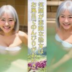 笑顔が素敵な熟女はお風呂でのんびりがお好き 巨乳熟女と訪問販売中にお風呂へ入る(えだまめ企画) [d_346789]