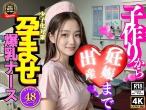 子作りから妊娠・出産まで！少子化対策！孕ませ爆乳ナース(腰の神様) [d_346813]