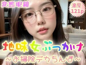 【変態眼鏡】地味女ぶっかけ〜お掃除デカちんぽ〜【121p】(夜行三輪車) [d_347374]