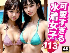 可愛すぎる水着女子たち(AIrobo) [d_348805]