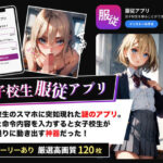 女子校生服従アプリ(美女紹介所（イラスト・コミック）) [d_348828]