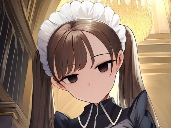 メイドの女の子が催●にかかってスカートをたくし上げている画像(催●スキ) [d_349099]