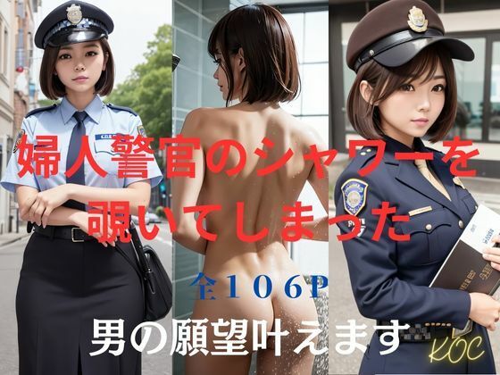 婦人警官のシャワーを覗いてしまった(KOC) [d_349408]
