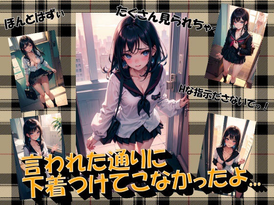 言われた通りに下着つけてこなかったよ…(panpanyama3) [d_349453]