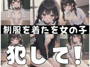 制服を着た女の子「私を犯して！」(夢の国) [d_349551]