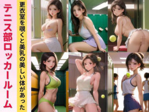 テニス部ロッカールーム 〜テニス部の更衣室を覗き！テニスウエアの滑らかな肌の美乳の体がエロい！〜(ナンバーワン) [d_349654]
