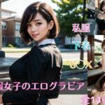 制服女子のエログラビア(豆あい) [d_350325]