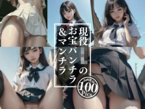 現役JKのお宝パンチラ＆マンチラ(炒飯定食) [d_350546]