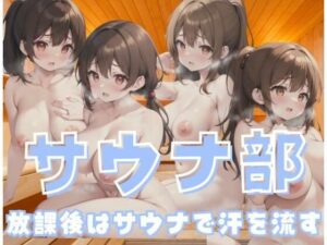 サウナ部｜放課後はサウナで汗を流す(お菓子のくに) [d_350547]