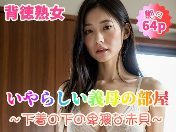 【背徳熟女】いやらしい義母の部屋〜下着の下の卑猥な赤貝〜【64p】(紐をギュッとね) [d_350891]