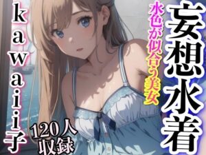 妄想美女 水色が似合う美女 kawaii子 120人収録(妄想くらぶ) [d_350903]