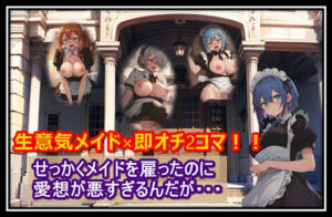 せっかくメイドを雇ったのに愛想が悪すぎるんだが・・・(くまとねこ屋) [d_351063]