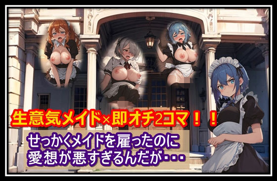 せっかくメイドを雇ったのに愛想が悪すぎるんだが・・・(くまとねこ屋) [d_351063]