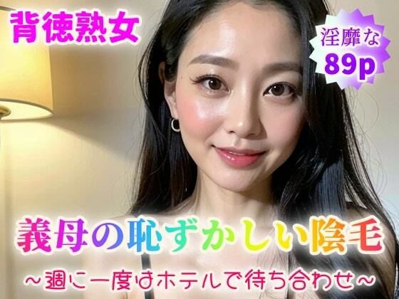 【背徳熟女】義母の恥ずかしい陰毛〜週に一度はホテルで待ち合わせ〜【89p】(紐をギュッとね) [d_351251]