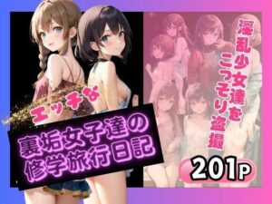 エッチな裏垢女子達の修学旅行日記 淫乱少女達をこっそり盗撮(秘密の彼女達) [d_351483]