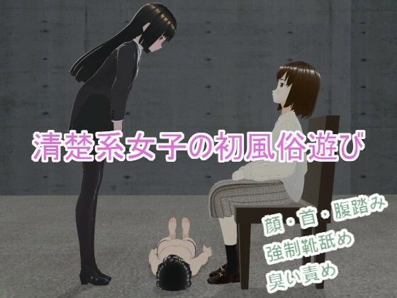 清楚系女子の初風俗遊び(人のようなもの) [d_354823]