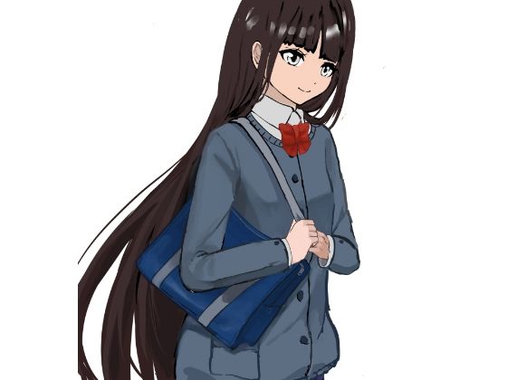 清楚彼女とイチャイチャ(クリームソーダ) [d_357364]